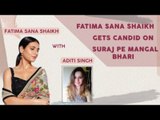 Fatima Sana Shaikh Gets Candid On Suraj Pe Mangal Bhari _ SpotboyE