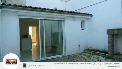 A vendre - Maison/villa - MARMANDE (47200) - 3 pièces - 60m²