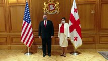 TİFLİS (AA) - ABD Dışişleri Bakanı Pompeo, Gürcistan Cumhurbaşkanı Zurabişvili ile görüştü