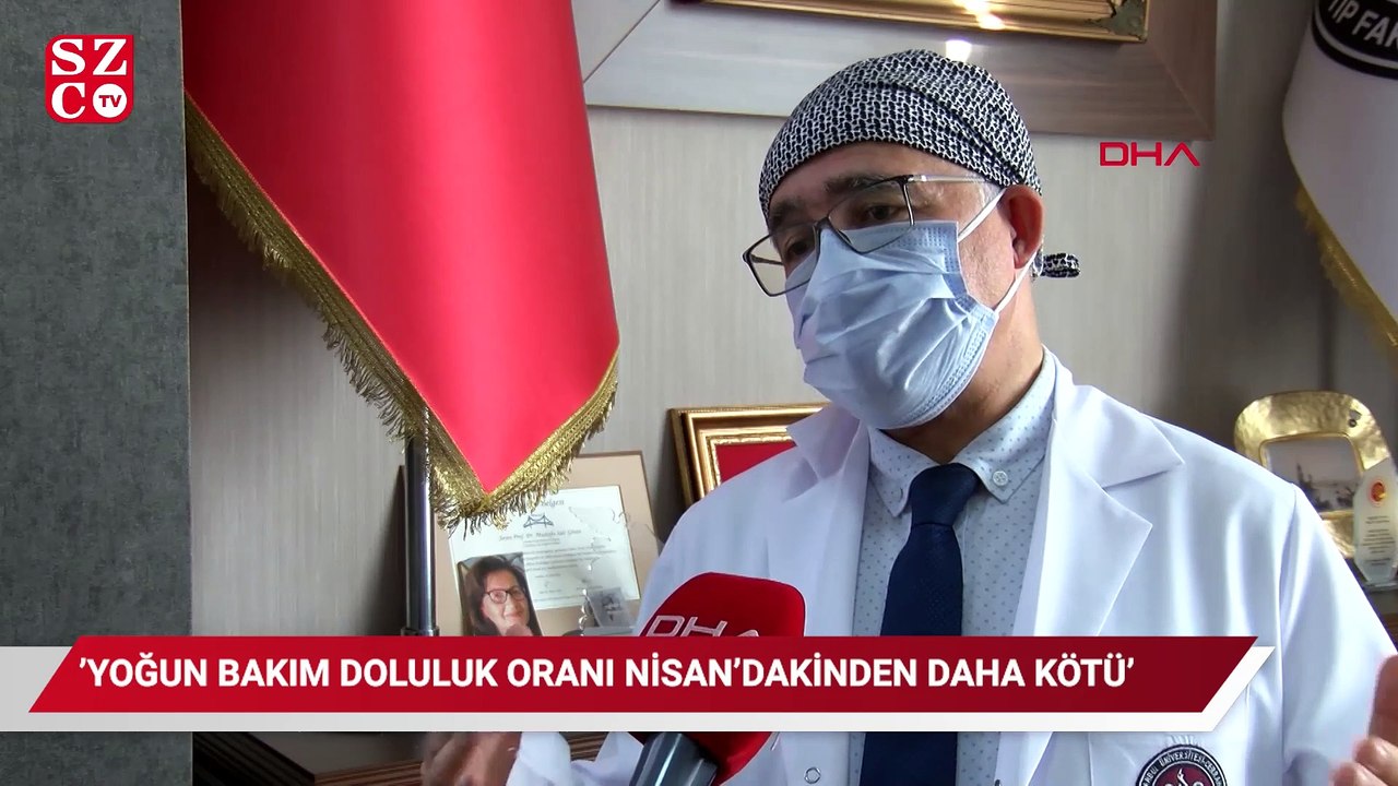 Yoğun bakım doluluk oranı nisan ayındakinden daha kötü