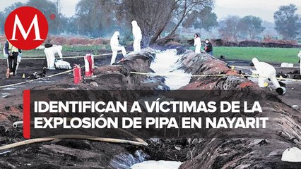 Identifican a las 14 personas que murieron por explosión de pipa en Nayarit
