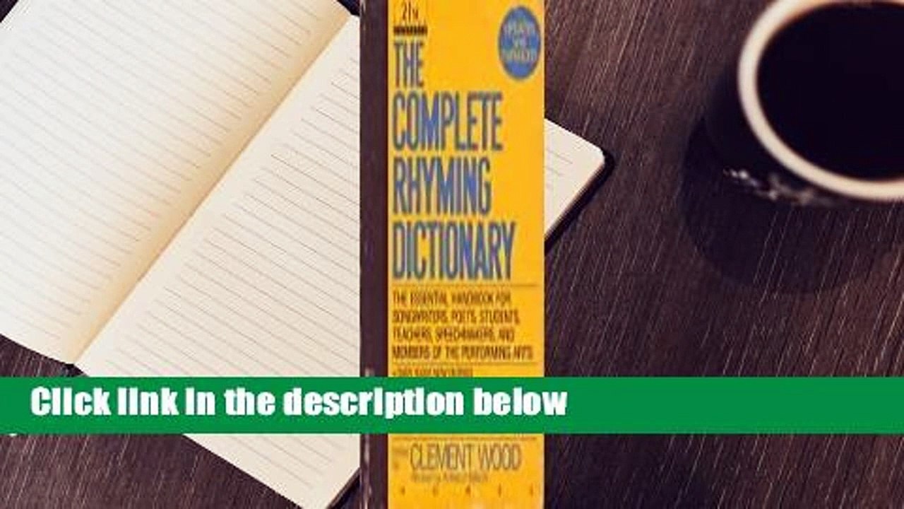 The Complete Rhyming Dictionary Complete