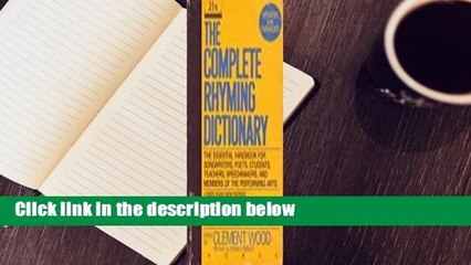 The Complete Rhyming Dictionary Complete