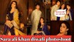 Sara ali khan diwali celebration with family | ibrahm ali khan and sara ali khan celebrated diwali at pataudi house | sara ali khan latest photoshoot