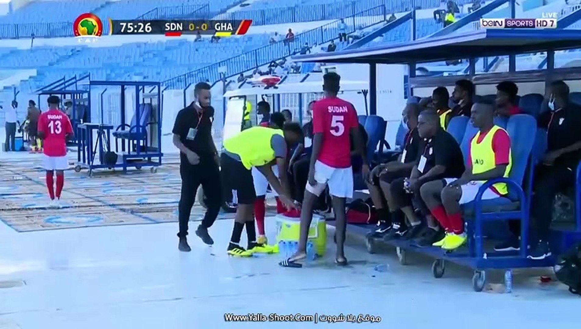 ملخص مباراة السودان ضد غانا - فيديو Dailymotion