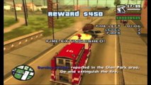 Grand Theft Auto: San Andreas (GTA SA) Misi Sampingan Firefighter - PS2 | Namatin Game