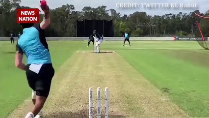 AUS vs IND: Watch K L Rahul's uncut practice video