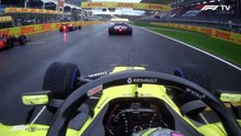 F1 GP Turkish 2020 - Start Daniel Ricciardo (Onboard)
