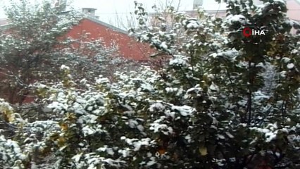 - Posof güne karla uyandı