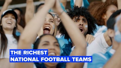 National football teams with the highest market value