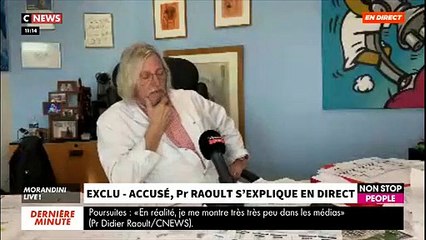 EXCLU - Le Pr Raoult révèle qu'il prépare un livre avec les verbatims de toutes ses déclarations: "Je ne renie rien de tout ce que j'ai pu dire" - VIDEO