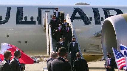 TEL AVİV - Bahreyn Dışişleri Bakanı, İsrail'de