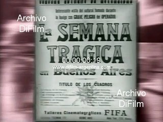 Photographs of the tragic week in Buenos Aires 1919