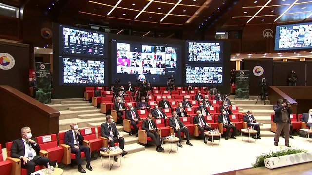 ANKARA - TOBB Türkiye Ekonomi Şurası - Hisarcıklıoğlu (2)