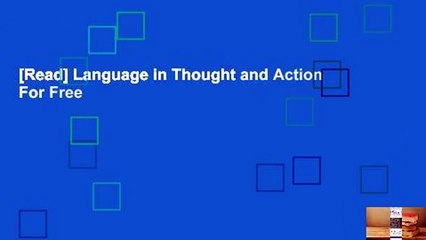 [Read] Language in Thought and Action  For Free