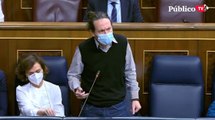 El dardo de Pablo Iglesias a Santiago Abascal: 