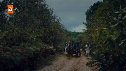 Osman Bey, Targun Hatun'u kurtarıyor.