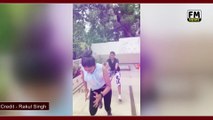 Rakul Preet Singh Hard Workout Videos | Rakul Preet's Latest Workout Video
