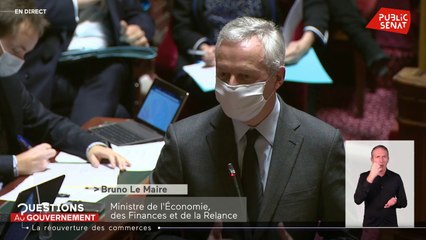 Bruno Le Maire: "tous les commerces sont au cœur des préoccupations du gouvernement"