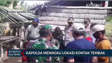 Kapolda Meninjau Lokasi Kontak Tembak