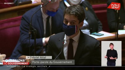 Gabriel Attal : "Nous avons pré-réservé autour de 90 millions de doses de vaccin"