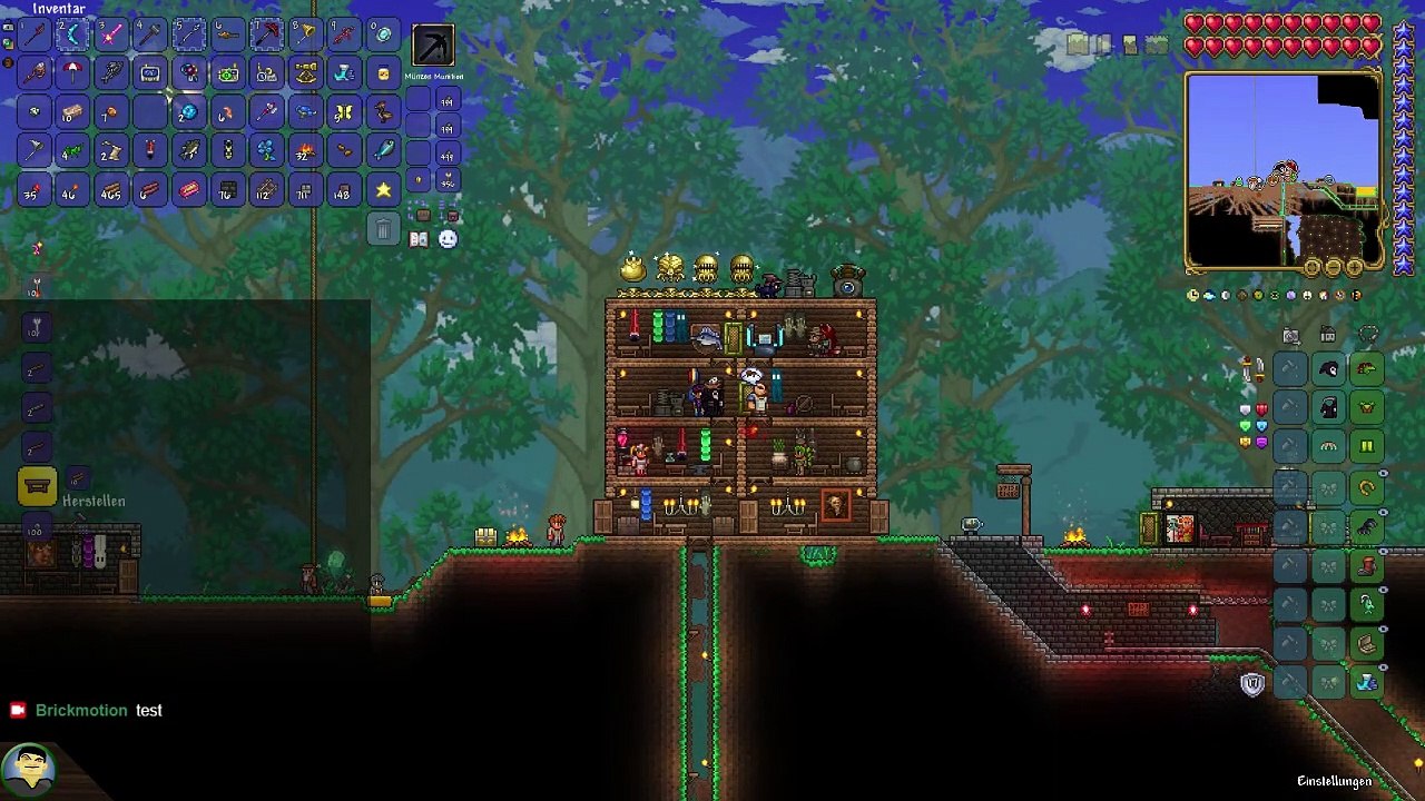 Terraria Let's Play 241: Der höchst gefährliche U-Bahn-Bau