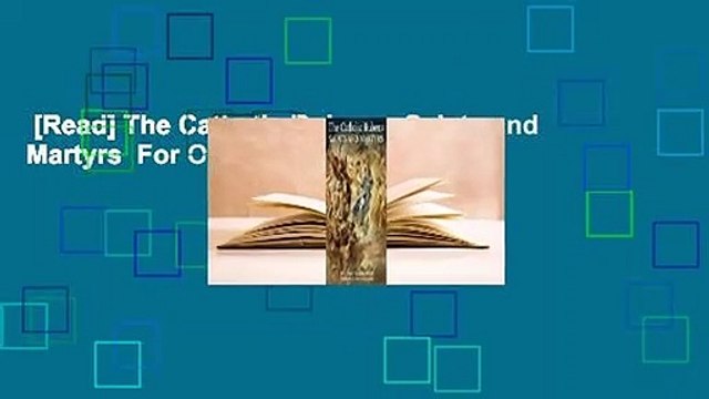 [Read] The Catholic Rubens: Saints and Martyrs For Online