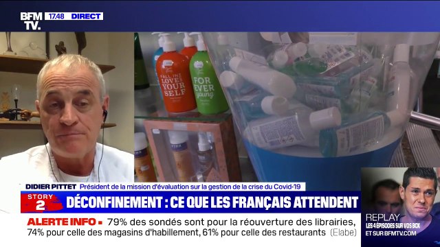 Didier Pittet: Avec l'augmentation de l'utilisation du masque, on a constaté une réduction de l'utilisation du gel hydroalcoolique