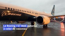 Transports: les Etats-Unis autorisent le Boeing 737 MAX à voler de nouveau