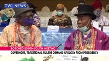 Botched South-South meeting: Traditional Rulers, Governors demand apology from Presidency