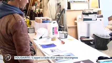 SOLIDARITÉ / L'appel à l'aide d'un artiste tourangeau