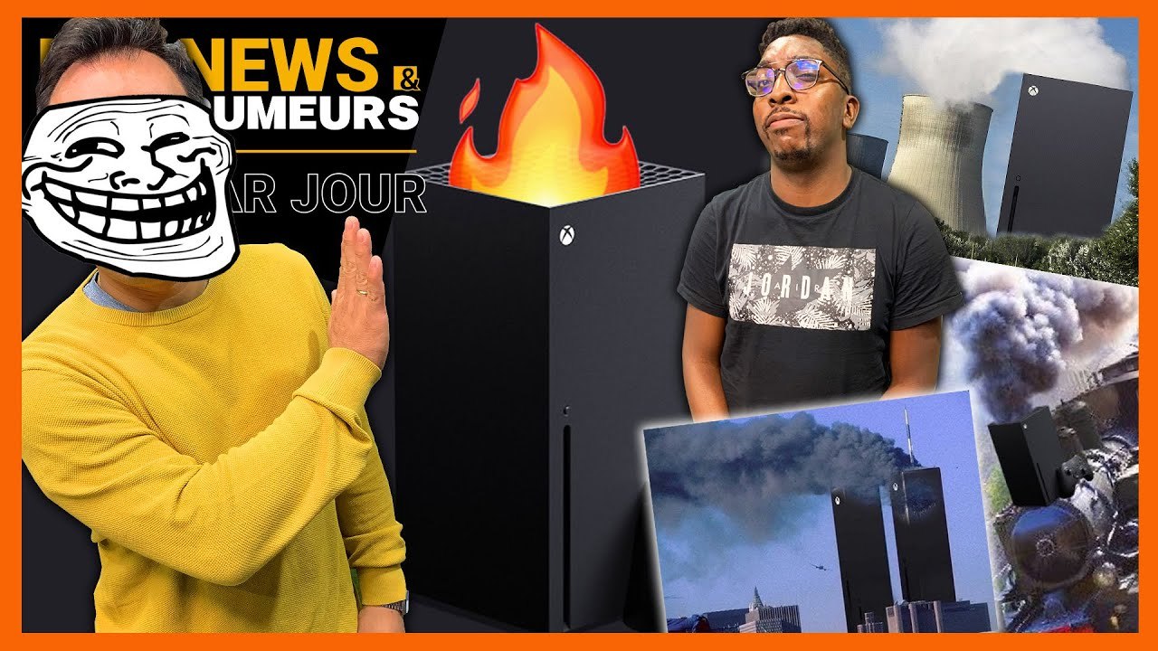 XBOX SERIES X QUI PREND FEU : voici les meilleurs Trolls, c'est très drôle ! 