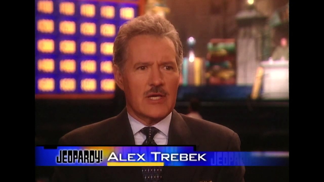 Alex Trebek at Jeopardy College Championship Chicago (1999) _ ABC7 Chicago Archive