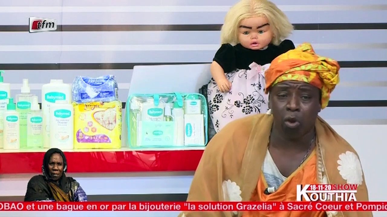 Adjia Khar Mbaye dans Kouthia Show du 18 Novembre 2020