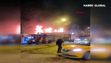 İstanbul'da 4 katlı bir iş yerinde patlama