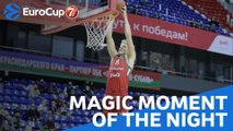 7DAYS Magic Moment of the Night: Mantas Kalnietis & Mindaugas Kuzminskas, Lokomotiv Kuban Krasnodar