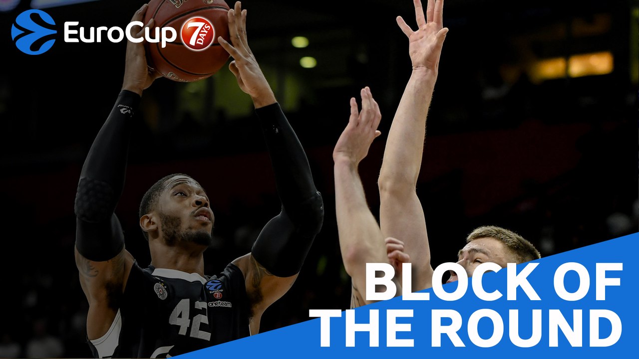 7DAYS EuroCup Block of the Round: William Mosley, Partizan NIS Belgrade