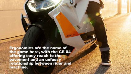 BMW’s Futuristic Definition CE 04 Electric Scooter Concept