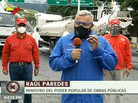 Gobierno ejecutó jornada de desinfección y embellecimiento en el Panteón Nacional en Caracas