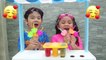 Annie and Sammy Selling Fruit Ice Cream Popsicles by the Swimming Pool - Kids videos