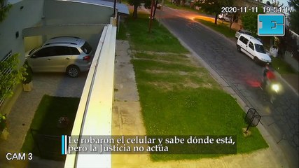 Le robaron el celular y sabe dónde está, pero la Justicia no actúa