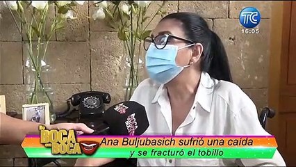 “Este dolor no es normal”: Ana Buljubasich tenía tres fracturas por una caída