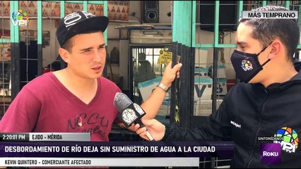 Desbordamiento de río causó daños en hotel de Ejido - Mérida - VPItv