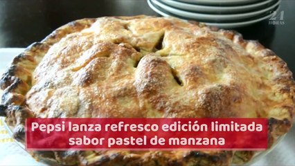 Pepsi lanza refresco edición limitada sabor pastel de manzana