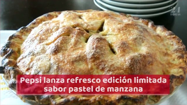 Pepsi lanza refresco edición limitada sabor pastel de manzana