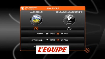 下载视频: Les temps forts d'Alba Berlin - Asvel - Basket - Euroligue (H)