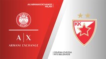 AX Armani Exchange Milan - Crvena Zvezda mts Belgrade Highlights | Turkish Airlines EuroLeague, RS Round 9