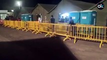 Los inmigrantes de Arguineguín llegan al nuevo Centro de Atención Temporal a Extranjeros
