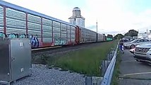 #6/15/18 CN #M385 SB Mixedfreight Leading With CN #8962, CN #2638, And PRLX #228. @ Richmond, MI.