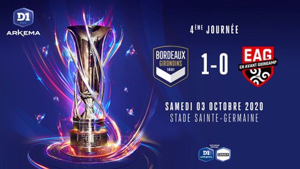 D1 Arkema, J4  FCG Bordeaux - EA Guingamp (1-0) (2)